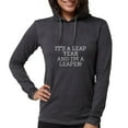 thumbnail image 1 of CafePress - It's A Leap Year And I'm A Leaper Long Sleeve T Shirt - Womens Hooded Shirt, 1 of 3