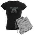 thumbnail image 1 of CafePress - It's A Leap Year And I'm A Leaper Pajamas - Women's Short Sleeve Print T-Shirt and Pants Dark Cotton Pajama Set, 1 of 7