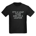 thumbnail image 1 of CafePress - It's A Leap Year And I'm A Leaper T Shirt - Dark T-Shirt Kids XS-XL, 1 of 4