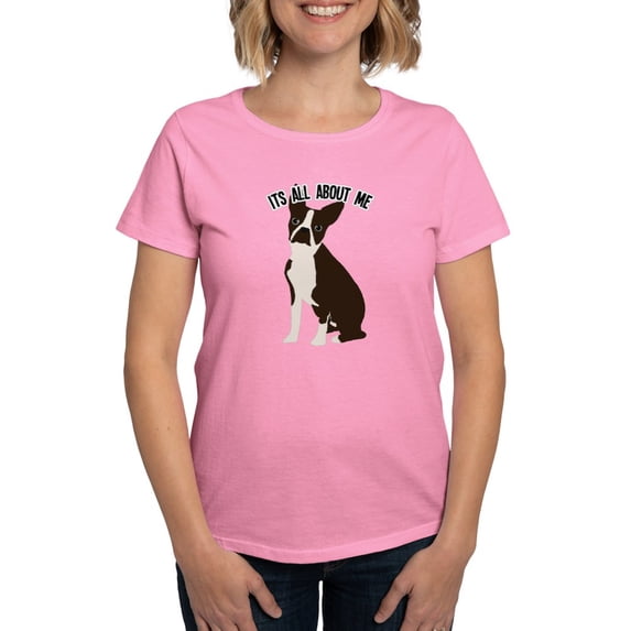 CafePress - It's All About Me Women's Classic T Shirt - Women's Traditional Fit Dark T-Shirt