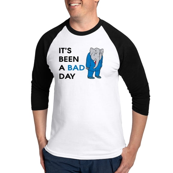 CafePress - It's Been A Bad Day - Cotton Baseball Jersey, 3/4 Raglan Sleeve Shirt