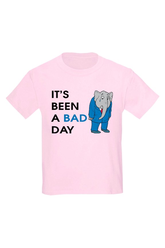 - It's Been A Bad Day Kids T Shirt - Light Classic Kids Graphic, Short Sleeve T-Shirt, Sizes XS-XL
