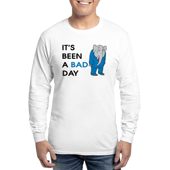 CafePress - It's Been A Bad Day Men's Long Sleeve T Shirt - Unisex Cotton Long Sleeve T-Shirt