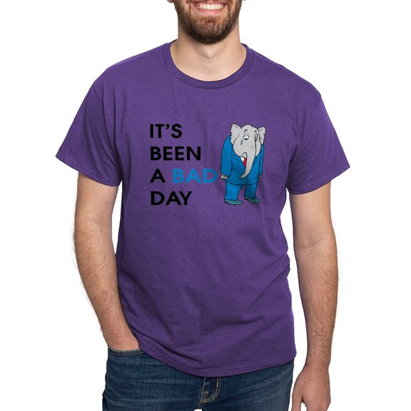 CafePress - It's Been A Bad Day Men's Value T Shirt - Men's Classic Graphic Cotton T-Shirt