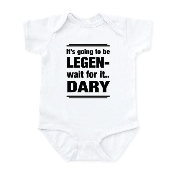 CafePress - It's Going To Be Legen Wait For It...Dary Body Su - Baby Light Bodysuit, Size Newborn - 24 Months