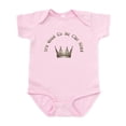 thumbnail image 1 of CafePress - It's Good To Be The King Infant Creeper - Baby Light Bodysuit, Size Newborn - 24 Months, 1 of 4