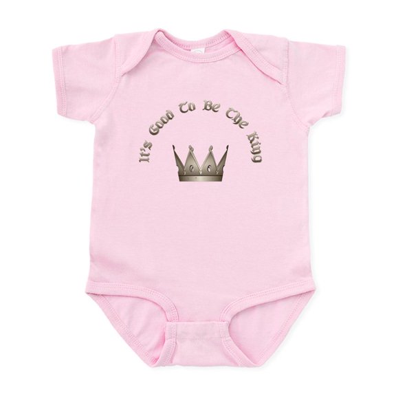 CafePress - It's Good To Be The King Infant Creeper - Baby Light Bodysuit, Size Newborn - 24 Months