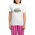 thumbnail image 1 of CafePress - It's Good To Be The Queen Women's Light Pajamas - Women's Short Sleeve Print T-Shirt and Pants Light Cotton Pajama Set, 1 of 7