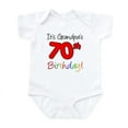 thumbnail image 1 of CafePress - It's Grandpa's 70Th Birthday Infant Bodysuit - Baby Light Bodysuit, Size Newborn - 24 Months, 1 of 4