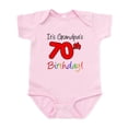 thumbnail image 1 of CafePress - It's Grandpa's 70Th Birthday Infant Bodysuit - Baby Light Bodysuit, Size Newborn - 24 Months, 1 of 4