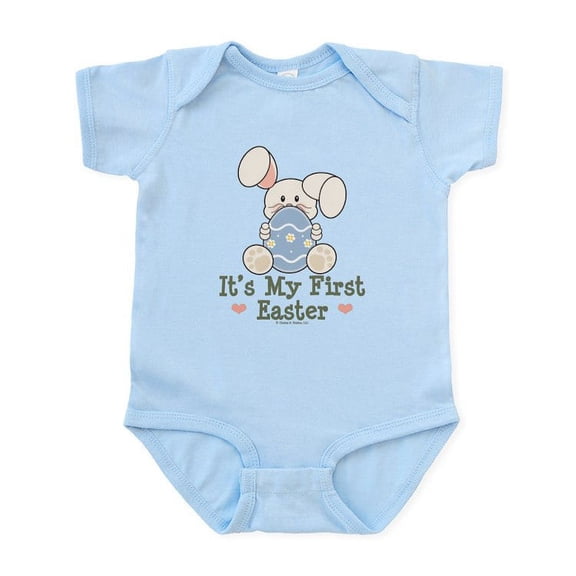 CafePress - It's My First Easter Bunny Infant Bodysuit - Baby Light Bodysuit, Size Newborn - 24 Months