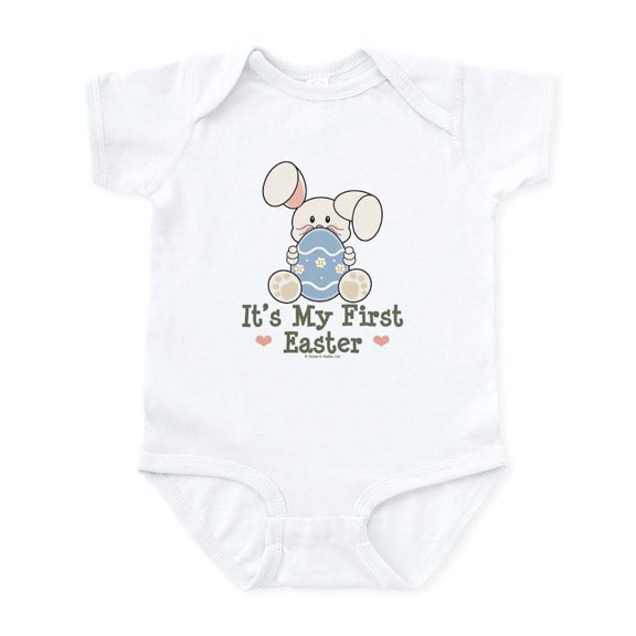 CafePress - It's My First Easter Bunny Infant Bodysuit - Baby Light Bodysuit, Size Newborn - 24 Months