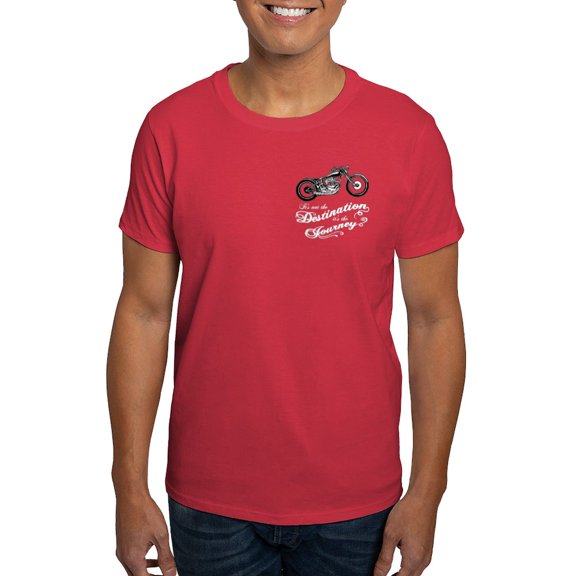 CafePress - It's The Journey Dark T Shirt - Men's Classic Graphic Cotton T-Shirt