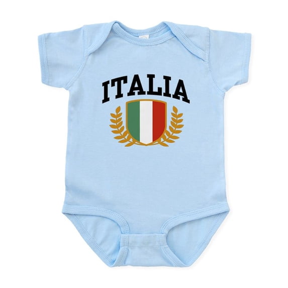 CafePress - Italia Infant Bodysuit - Baby Light Bodysuit, Size Newborn - 24 Months