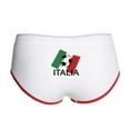 thumbnail image 1 of CafePress - Italia Italy Football Soccer Ball Women's Boy Brie - Women's Novelty Briefs, Size S-XL, 1 of 4