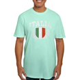 thumbnail image 1 of CafePress - Italia Men's Fitted T Shirt (Dark) - Men's Fitted T-Shirt, 1 of 4