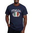 thumbnail image 1 of CafePress - Italia Men's Fitted T Shirt (Dark) - Men's Fitted T-Shirt, 1 of 4