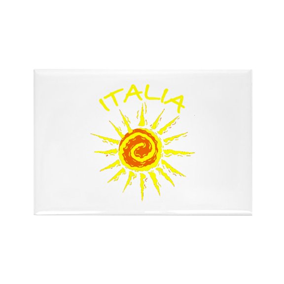 CafePress - Italia Sun - Rectangle Magnet, 2"x3" Refrigerator Magnet