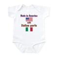 thumbnail image 1 of CafePress - Italian American Made Infant Bodysuit - Baby Light Bodysuit, Size Newborn - 24 Months, 1 of 4