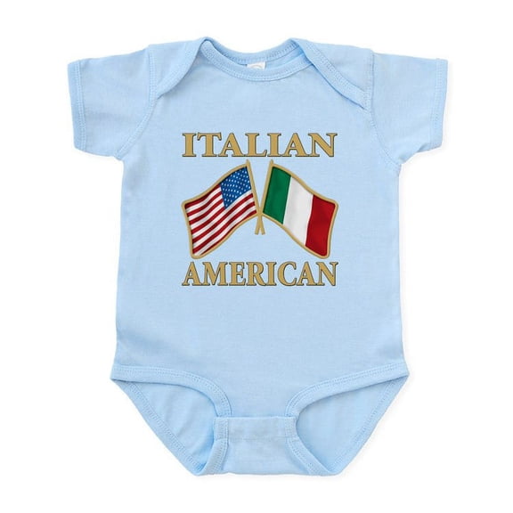 CafePress - Italian American Pride Infant Bodysuit - Baby Light Bodysuit, Size Newborn - 24 Months