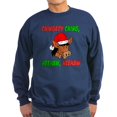 thumbnail image 1 of CafePress - Italian Christmas Donkey Sweatshirt (Dark) - Classic Crew Neck Sweatshirt, 1 of 4
