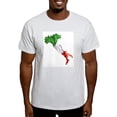 thumbnail image 1 of CafePress - Italian Flag Map Light T Shirt - Men's Classic Graphic T-Shirt, 1 of 4