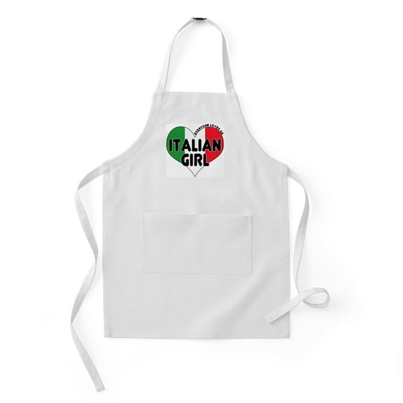 CafePress - Italian Girl - Kids Apron
