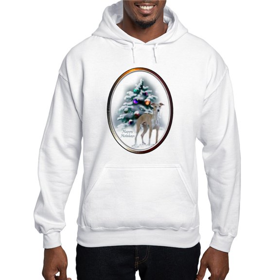 CafePress - Italian Greyhound Christmas Hooded Sweatshirt - Pullover Hoodie, Hooded Sweatshirt