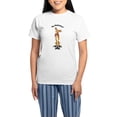 thumbnail image 1 of CafePress - Italian Greyhound Manipulate Women's Light Pajamas - Women's Short Sleeve Print T-Shirt and Pants Light Cotton Pajama Set, 1 of 7