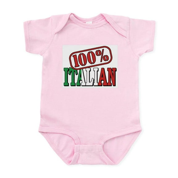 CafePress - Italian Infant Creeper - Baby Light Bodysuit, Size Newborn - 24 Months