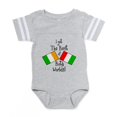 thumbnail image 1 of CafePress - Italian_Irish - Cute Infant Baby Football Bodysuit, 1 of 3