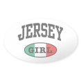 thumbnail image 1 of CafePress - Italian Jersey Girl Oval Sticker - Sticker (Oval), 1 of 1