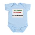 thumbnail image 1 of CafePress - Italian & Mexican Heritage Infant Bodysuit - Baby Light Bodysuit, Size Newborn - 24 Months, 1 of 4