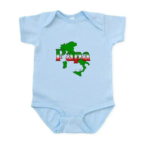 CafePress - Italian Papa Infant Bodysuit - Baby Light Bodysuit, Size Newborn - 24 Months
