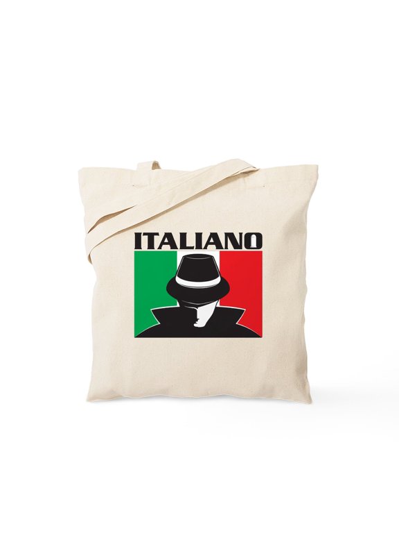 - Italian Pride Tote Bag - Unisex Canvas Tote Bag, Beige, 1-Piece