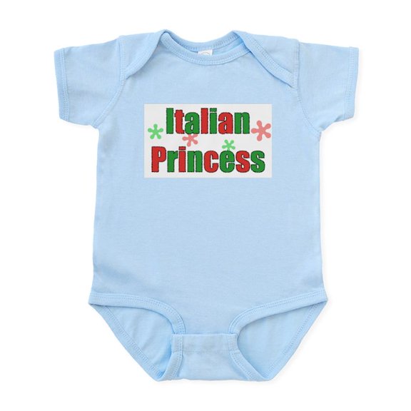 CafePress - Italian Princess Bodysuit - Baby Light Bodysuit, Size Newborn - 24 Months