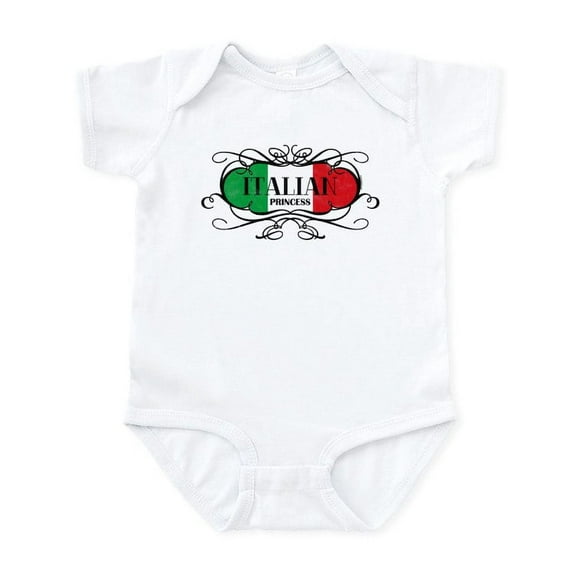 CafePress - Italian Princess Infant Bodysuit - Baby Light Bodysuit, Size Newborn - 24 Months