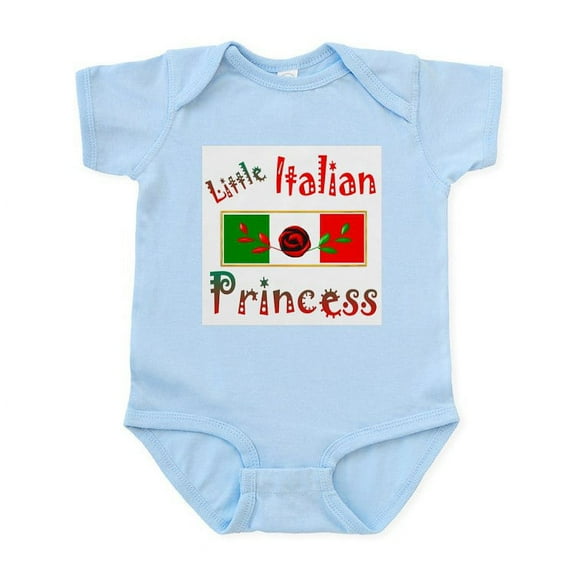 CafePress - Italian Princess Infant Bodysuit - Baby Light Bodysuit, Size Newborn - 24 Months
