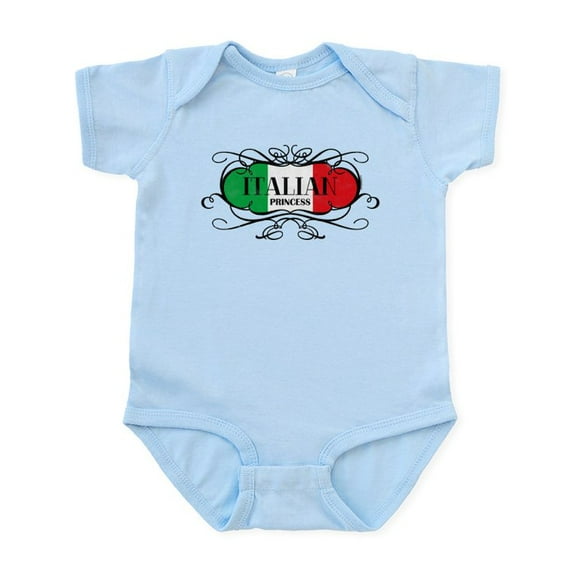 CafePress - Italian Princess Infant Bodysuit - Baby Light Bodysuit, Size Newborn - 24 Months