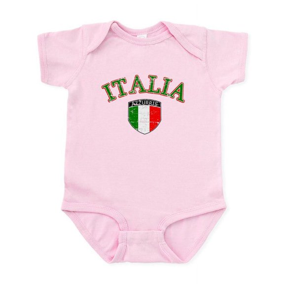 CafePress - Italian Soccer Infant Bodysuit - Baby Light Bodysuit, Size Newborn - 24 Months