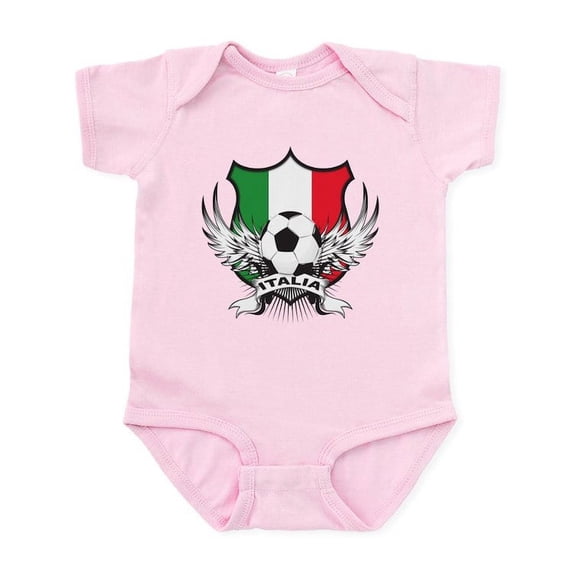 CafePress - Italian World Cup Soccer Infant Bodysuit - Baby Light Bodysuit, Size Newborn - 24 Months