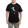 thumbnail image 1 of CafePress - Italy Flag And Map Men's Dark Pajamas - Men's Dark Loose Fit Cotton Pajama Set, 1 of 7
