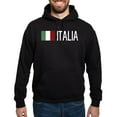 thumbnail image 1 of CafePress - Italy: Italian & Italian Flag Hoodie - Pullover Hoodie, Classic, Comfortable Hooded Sweatshirt, 1 of 4