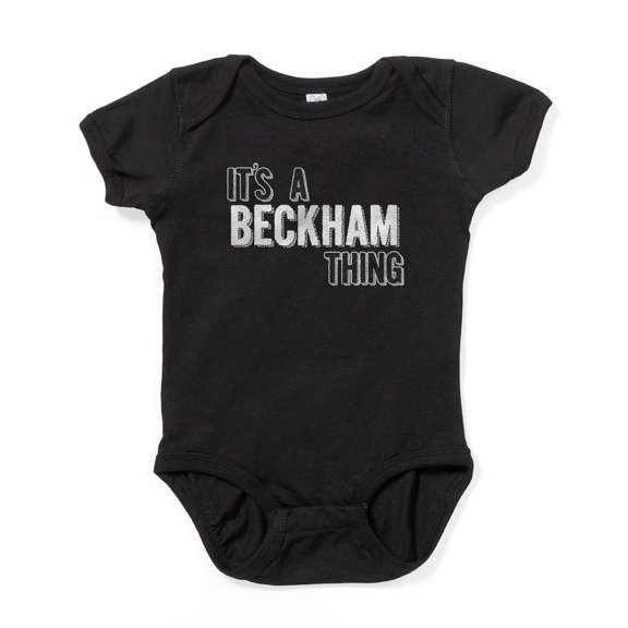CafePress - Its A Beckham Thing - Cute Infant Bodysuit Baby Romper - Size Newborn - 24 Months