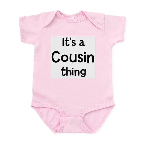 CafePress - Its A Cousin Thing Infant Bodysuit - Baby Light Bodysuit, Size Newborn - 24 Months