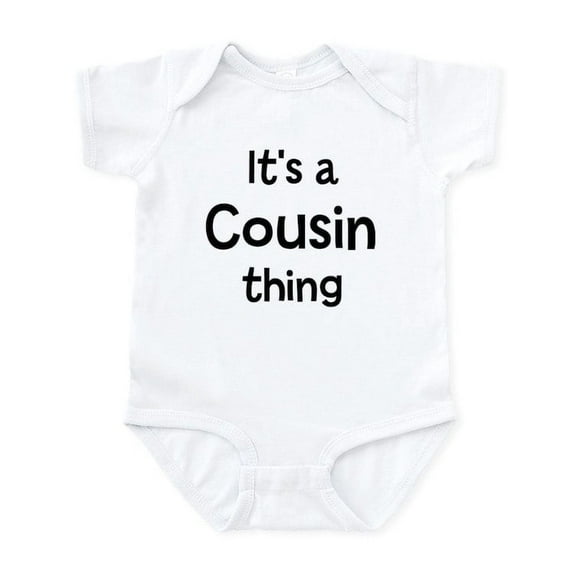 CafePress - Its A Cousin Thing Infant Bodysuit - Baby Light Bodysuit, Size Newborn - 24 Months