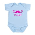 thumbnail image 1 of CafePress - Its A Girl Design With Pink Mustache Body Suit - Baby Light Bodysuit, Size Newborn - 24 Months, 1 of 4