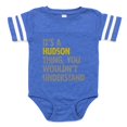 thumbnail image 1 of CafePress - Its A Hudson Thing - Cute Infant Baby Football Bodysuit, 1 of 3