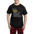 thumbnail image 1 of CafePress - Its A Manga Thing Pajamas - Men's Dark Loose Fit Cotton Pajama Set, 1 of 7