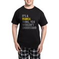 thumbnail image 1 of CafePress - Its A Manga Thing Pajamas - Men's Dark Loose Fit Cotton Pajama Set, 1 of 7